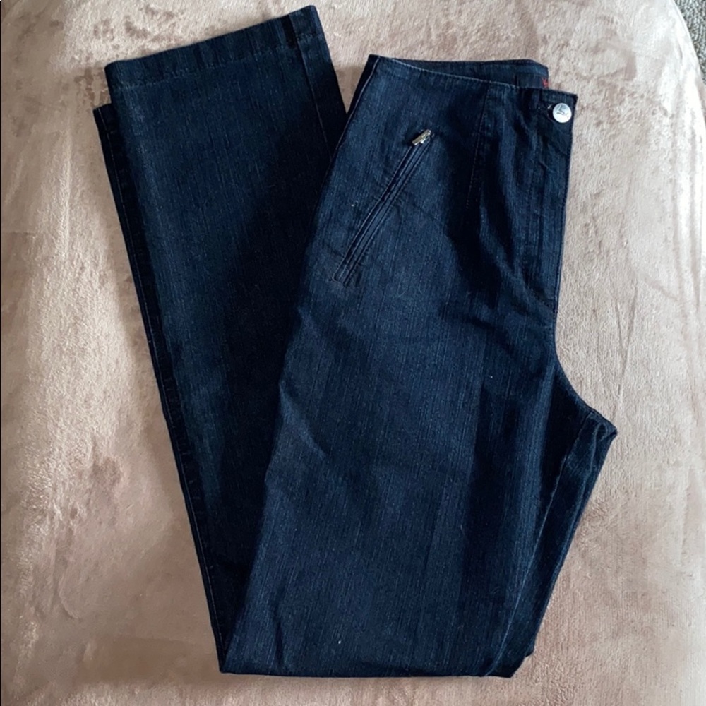 Vanilia High-Rise Denim Pants